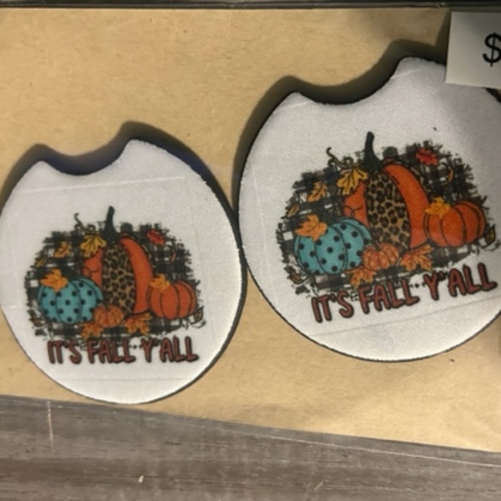 Homemade car coasters - Picture 4 of 4